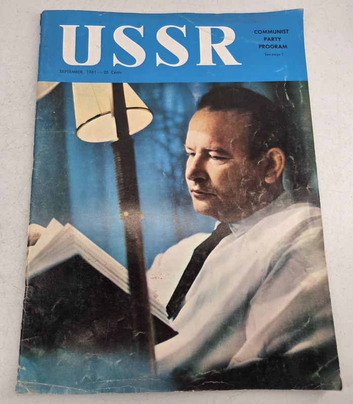 USSR Soviet Life Today Magazine September 1961 Community Party Program