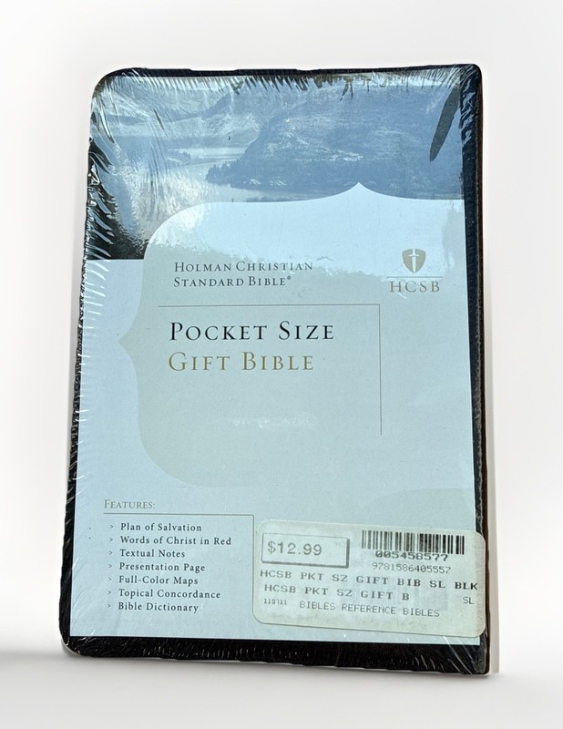 Holman HCSB Pocket Size Holy Bible Gift Edition Red Letter Compact SEALED NEW gallery