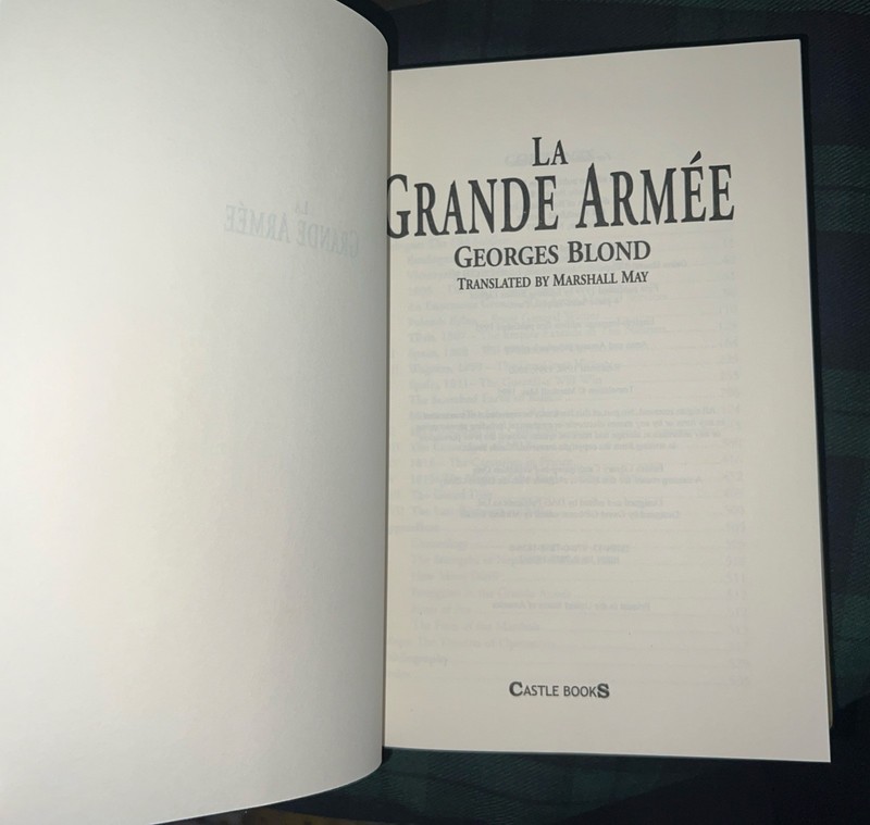 La Grande Armée by Georges Blond (2006, Hardcover, Used, C1) gallery