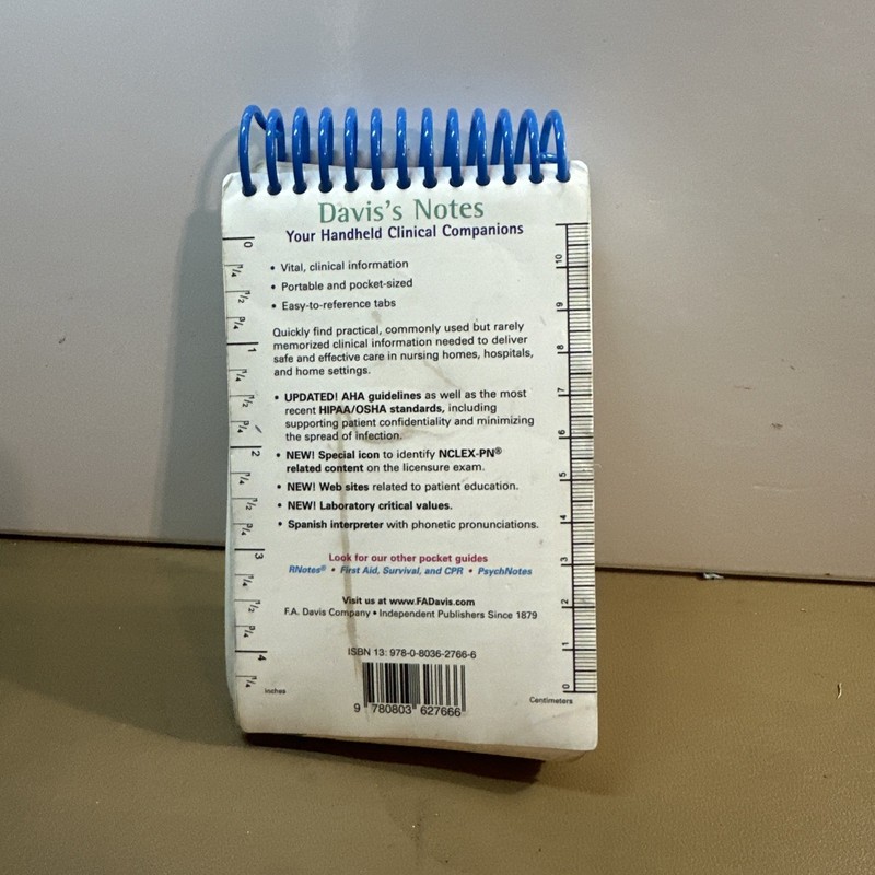 LPN Notes : Nurse's Clinical Pocket Guide by F.A. Davis Company and Ehren Myers gallery