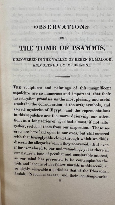1822 Tombs of the Egyptians - 2 RARE 1st Editions FINE BAYNTUN-RIVIERE *N-MINT* gallery