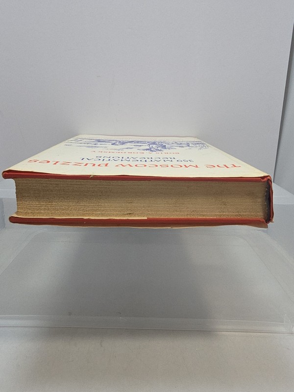 The Moscow Puzzles 359 Mathematical Recreations First Edition Hardcover 1972 gallery