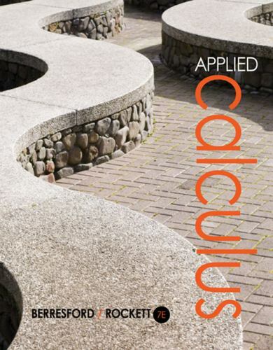Applied Calculus by Berresford, Geoffrey C., Rockett, Andrew M.