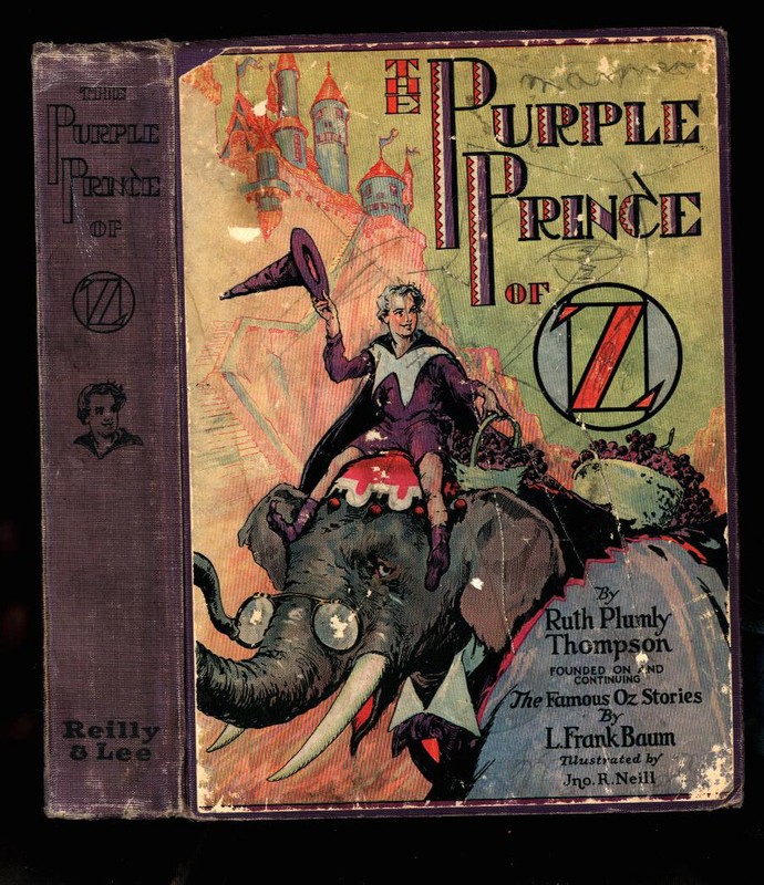 Baum, L. Frank: #26 The Purple Prince of Oz HB/No DJ 1st/1st