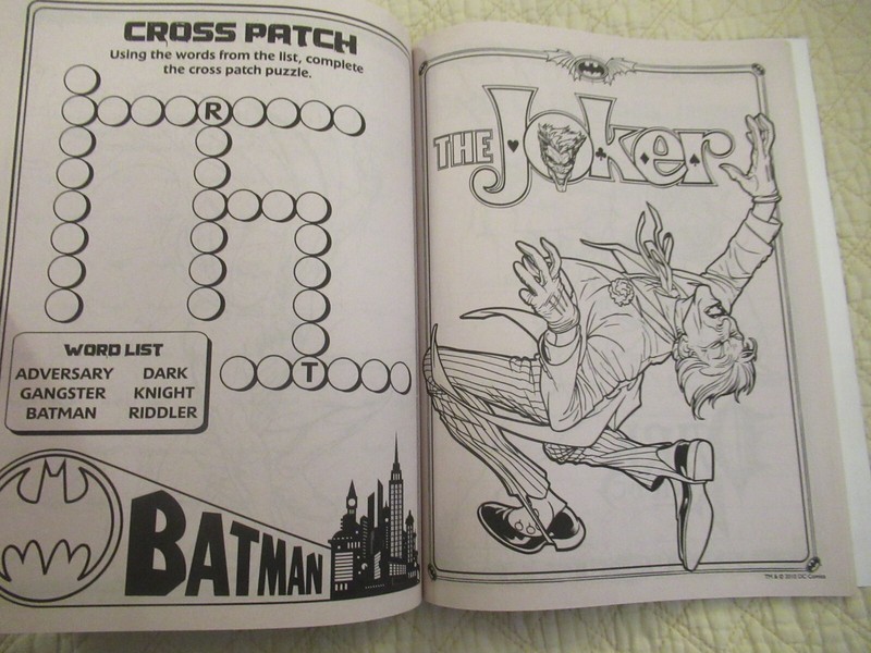 Batman Jumbo Coloring and Activity Books (2-Set) (2012) (Bendon, Inc.) gallery