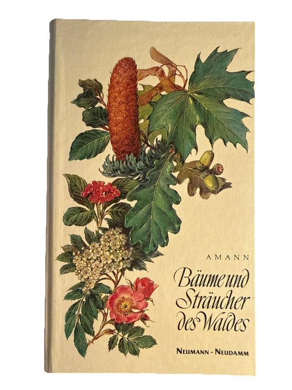 Bäume und Sträucher des Waldes HB Germany 1988 richly illustrated Scarce Garden