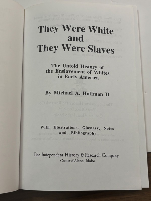 They Were White and They Were Slave..., Hoffman, Michae gallery