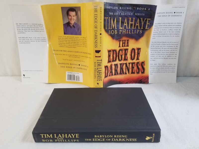 2006 THE EDGE of DARKNESS Hardcover Book by TIM LAHAYE