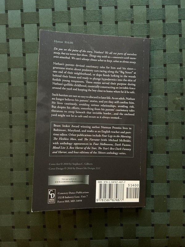 SIGNED Invisible Fences by Norman Prentiss (2021, Trade Paperback) gallery