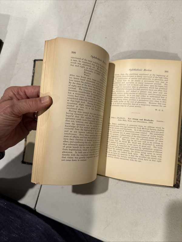 The Ophthalmic Review. Vol 13,14&16. 1904, 1905,1907. Ophthalmology. Medicine gallery