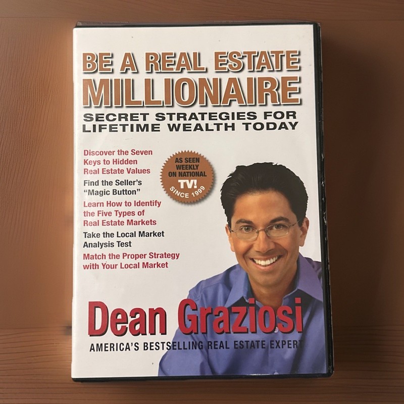Be A Real Estate Millionaire Secret Strategies 12 Audio CDs Dean Graziosi
