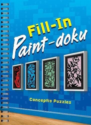 Fill-In Paint-doku – Spiral-bound By Conceptis Puzzles – GOOD