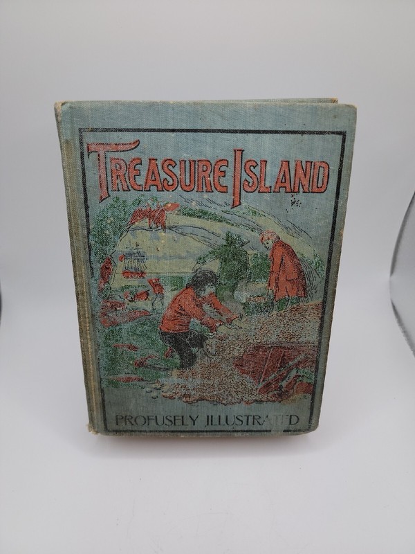 Treasure Island by Robert Louis Stevenson. Profusely Illustrated, W. B. Conkey