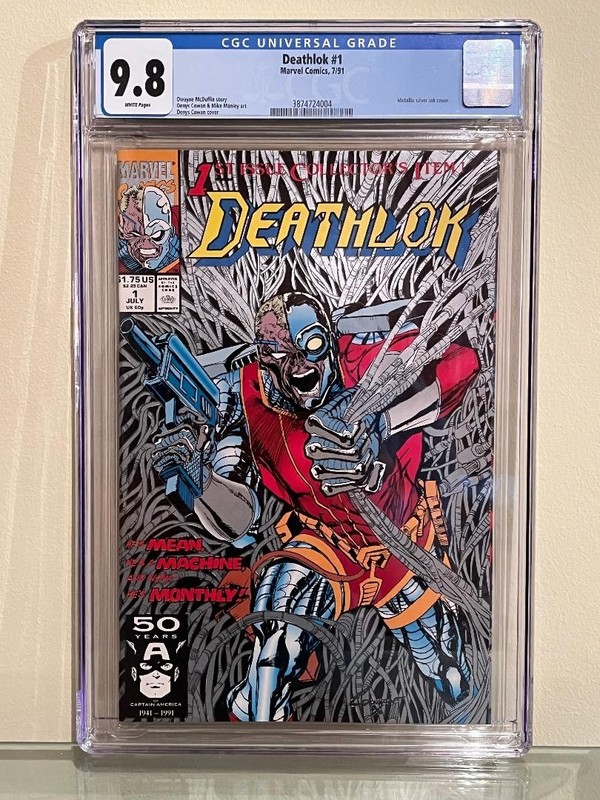 Deathlok 1 (1991) – Marvel Comics key 1st issue- CGC 9.8 NM/MINT READ
