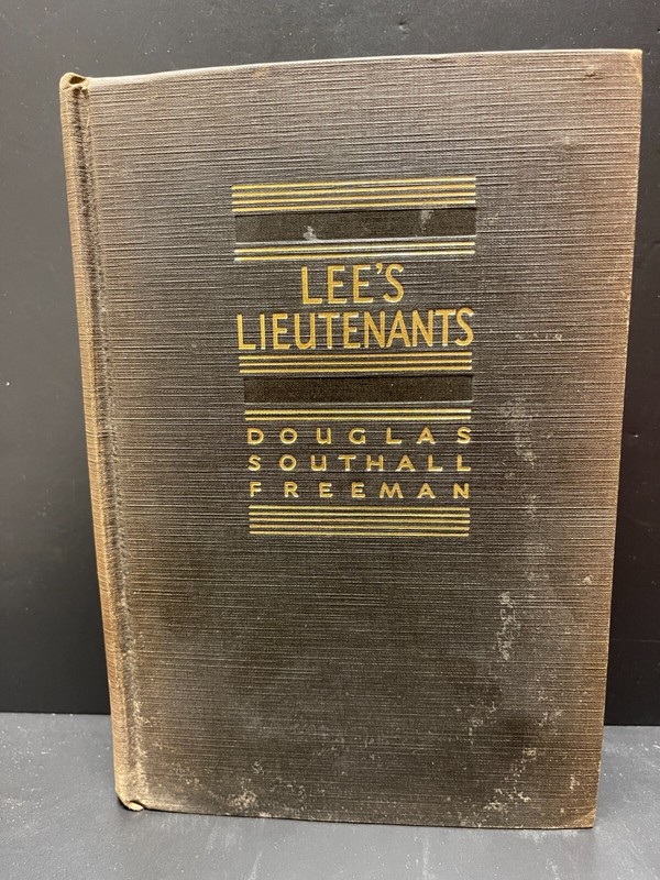 LEE'S LIEUTENANTS 3-VOLUME SET Douglas Freeman 1942-44 1st Ed SCRIBNERS A gallery