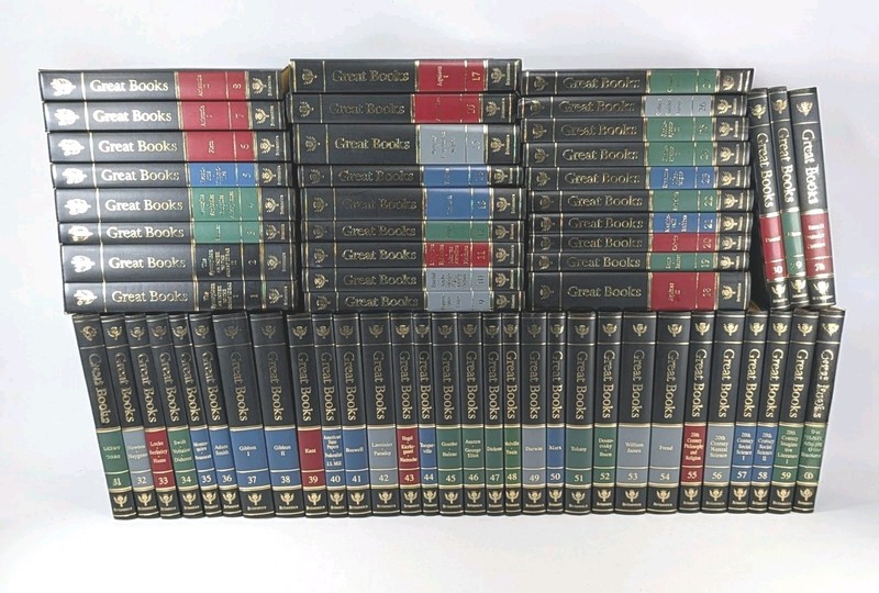 Complete Set Of 60 Britannica Great Books of the Western World 1990 2nd Edition