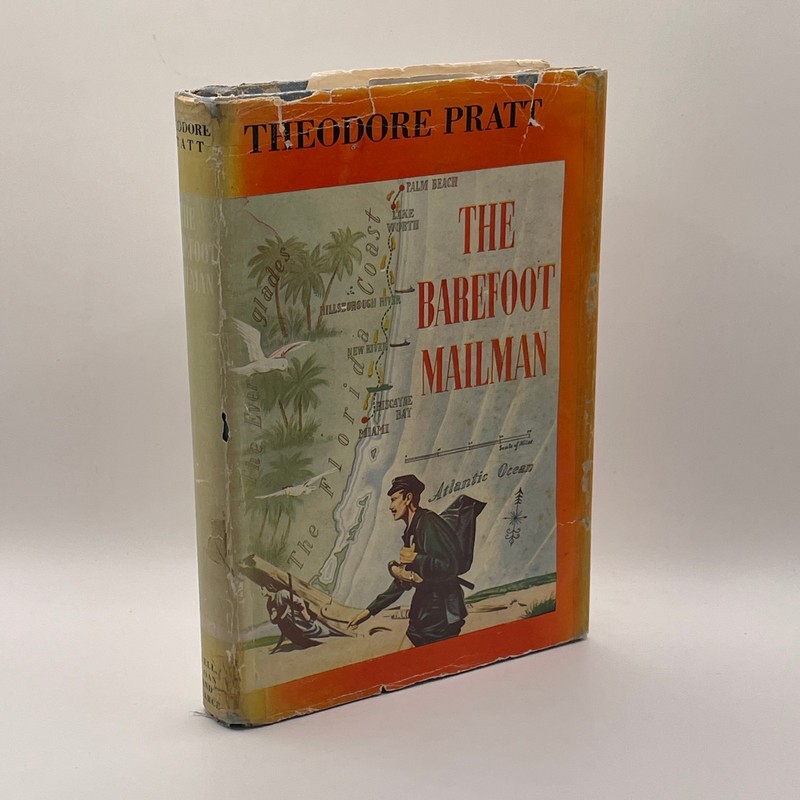Signed Barefoot Mailman Theodore Pratt 1961 HC DJ Promo Booklet Florida Miami gallery