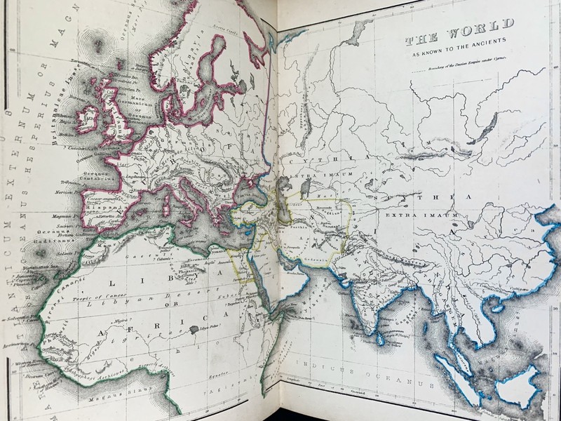 Long's Classical Atlas 52 Maps Atlas of Classical Geography William Hughes 1871 gallery