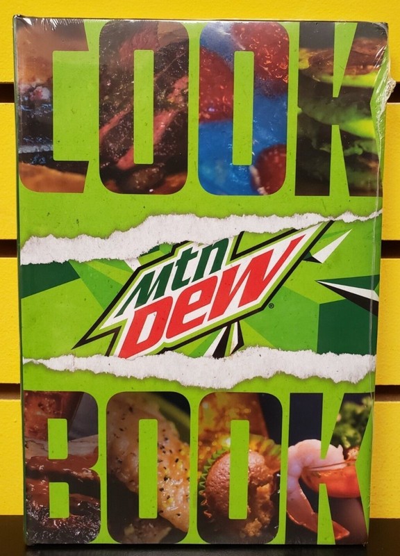 The Big Bold Book Of MTN DEW Recipes – Mountain Dew Cookbook – FACTORY SEALED