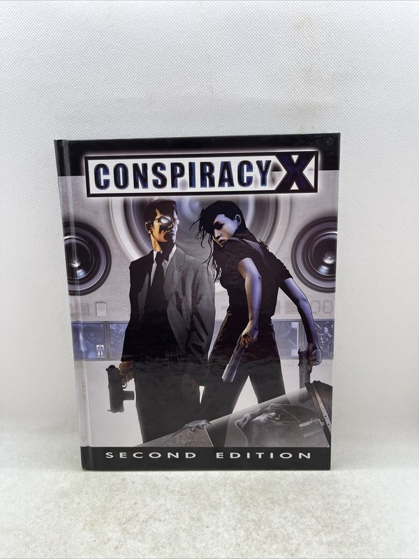 CONSPIRACY X 2.0 Corebook 2nd Edition HARDCOVER David F Chapman ’06 Eden RPG OOP
