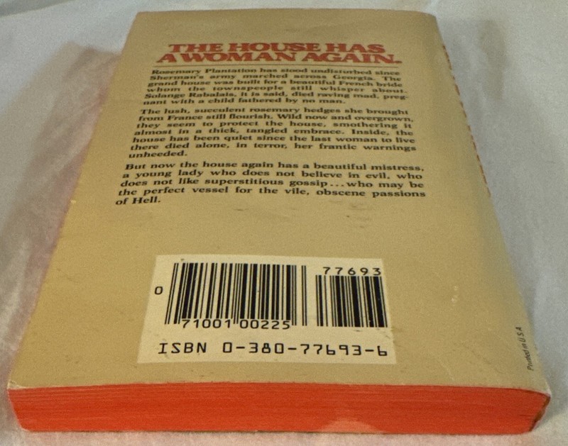 GROVE OF NIGHT By Sara Gordon Harrell (Paperback, 1981) 1st Print Avon gallery