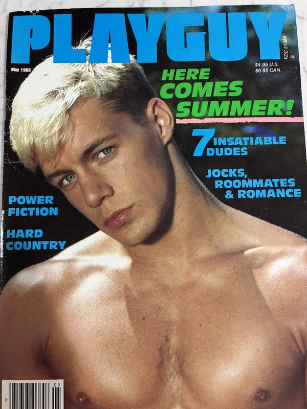 PLAYGUY very rare vintage gay magazine May 1988