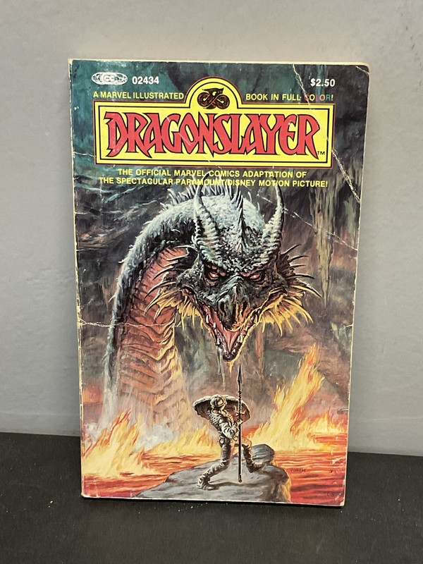 Dragonslayer Marvel Illustrated Book 1981 First Edition Comic Adaptation