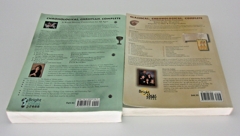 The Mystery of History Volumes I and II Textbooks-By Hobar, Linda, Lacour gallery