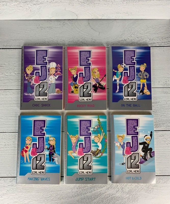 EJ 12 Girl Hero Kane Miller Usborne Book Series Lot 6 Girls Chapter Books Set