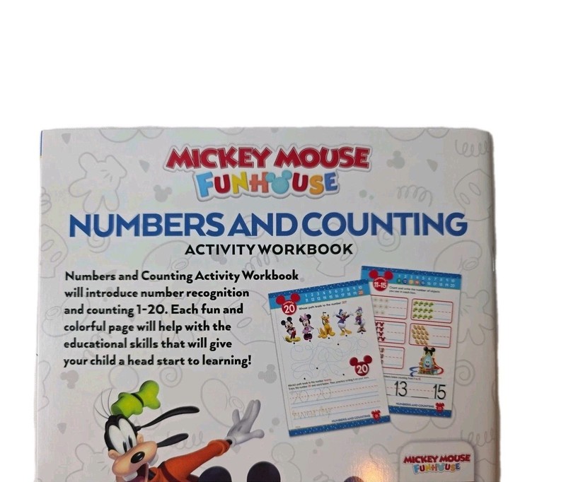 Disney Junior Mickey Mouse Learning Workbooks Numbers & Counting/Colors & Shapes gallery