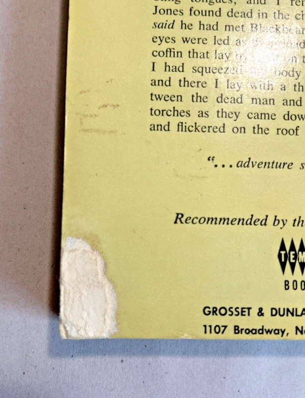 Moonfleet (1962) ~ J. Meade Falkner ~ 1st Edition ~ Tempo Books gallery