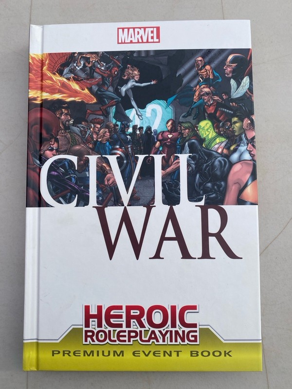 Civil War Heroic Roleplaying Event Book Margaret Weis 2012 HC