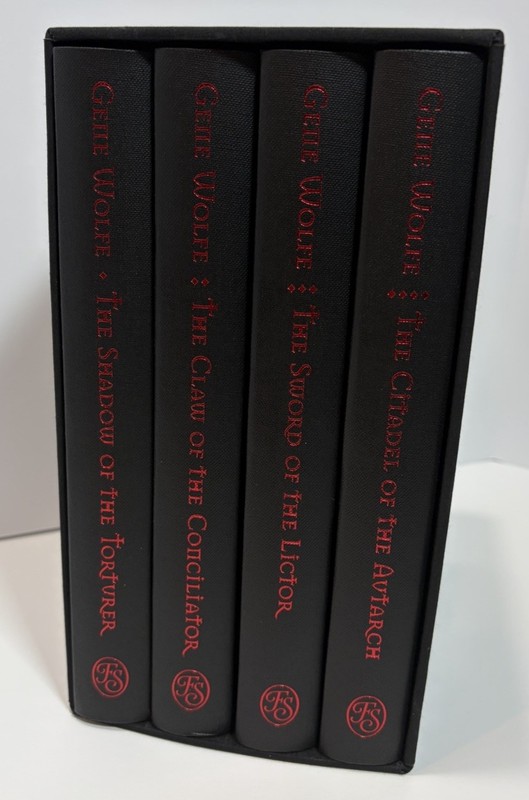 Gene Wolfe BOOK OF THE NEW SUN Folio Society SIGNED Limited Edition Set #726 gallery