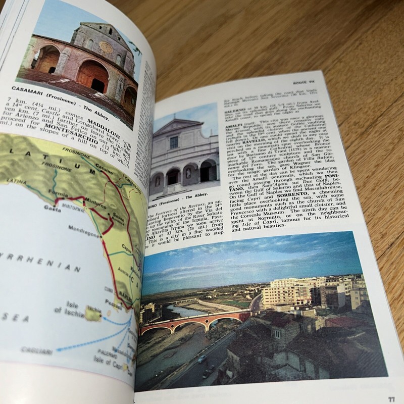 1969 A TRIP TO ITALY 128 Pages Different Itineraries ITALIAN STATE TOURISM Dept gallery