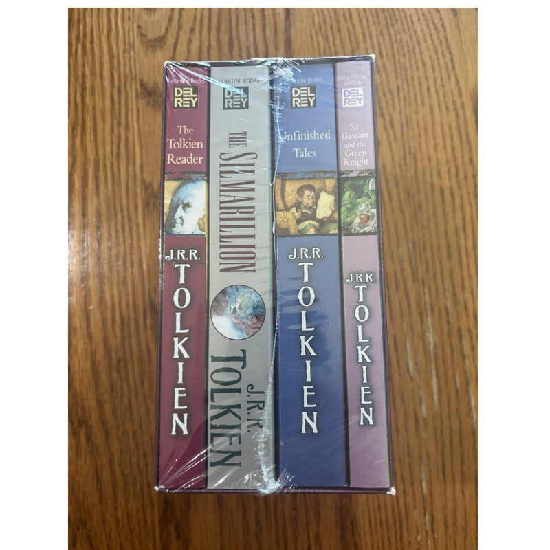 J.R.R. Tolkien Del Rey Box Set: Silmarillion, Tolkien Reader, Unfinished Tales