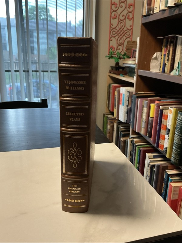 Tennessee Williams Selected Plays SIGNED Leather Bound Franklin Library 1980