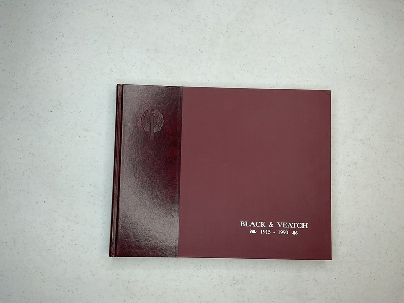 Black & Veatch 1915-1990 Hard-to-find Corporate History Book