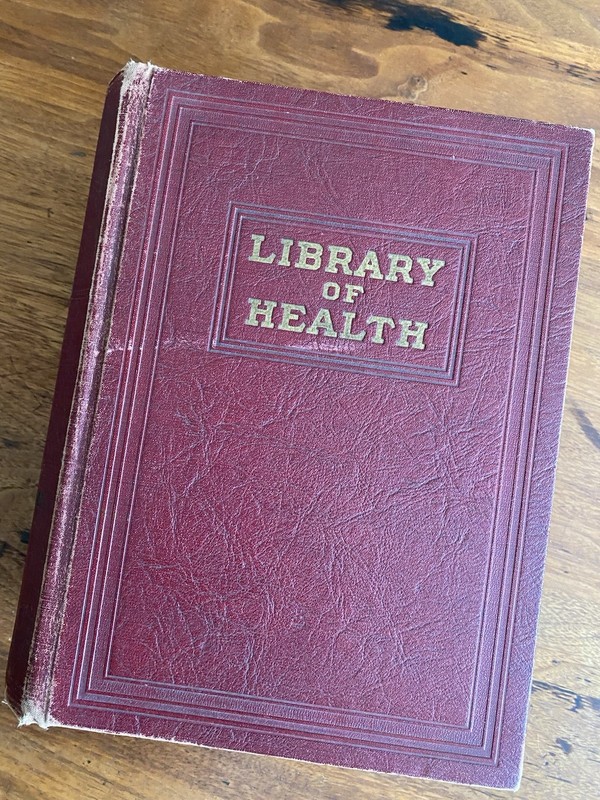 1927 Edition of the Library of Health by Frank Scholl Huge Book 20 Volumes In 1