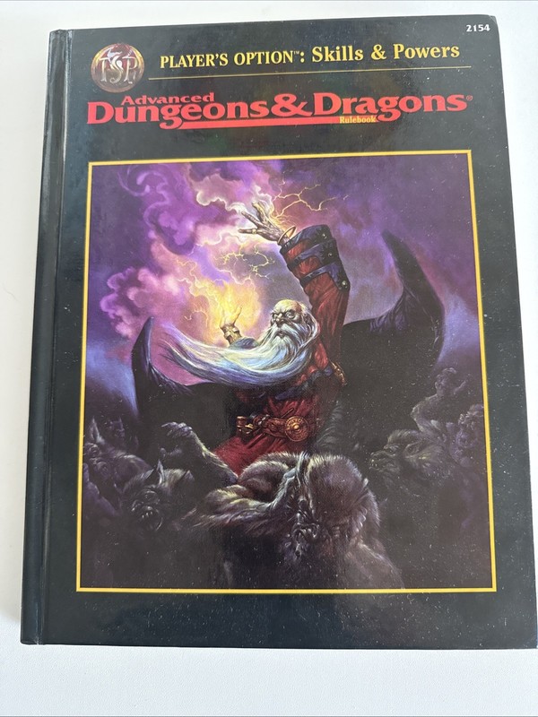 Advanced Dungeons and Dragons Player’s Options Rules by TSR Inc. Staff (1995,…