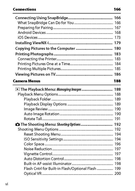 Nikon D3500 Instruction Owners Manual User Guide 354 Pages - Coil Bound gallery