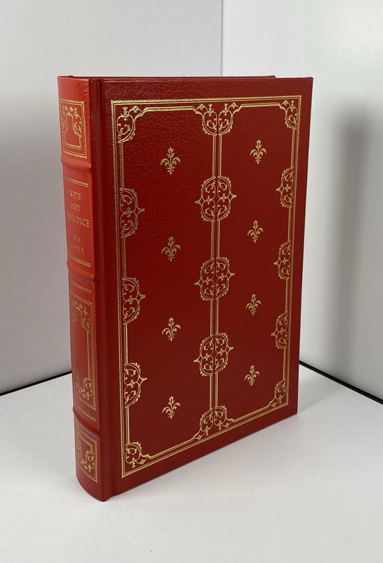 Franklin Library PRIDE AND PREJUDICE Jane Austen Leather bound Gift DAMAGED