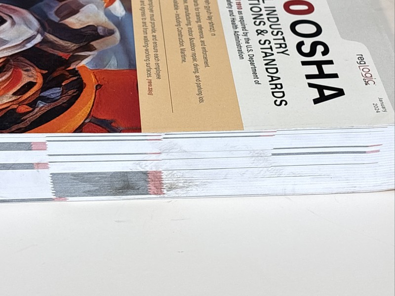 JAN 2024 Mancomm 29 CFR 1910 OSHA General Industry Regulations & Standards Book gallery