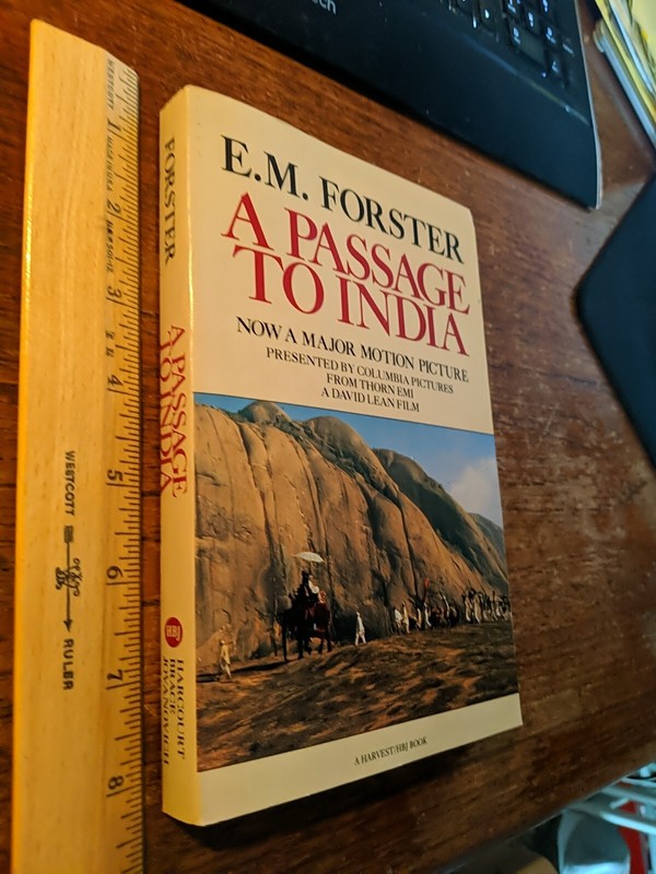 E.M. Forster A Passage To India 1984 Pbk NEW Harvest /HBJ Book Columbia Pictures gallery