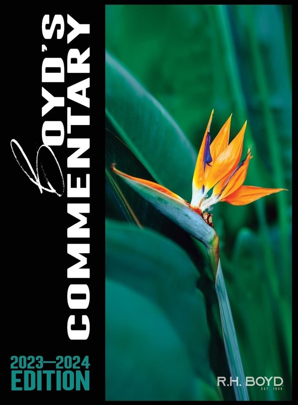 2023-2024 Boyd’s Commentary – paperback Boyd, R H