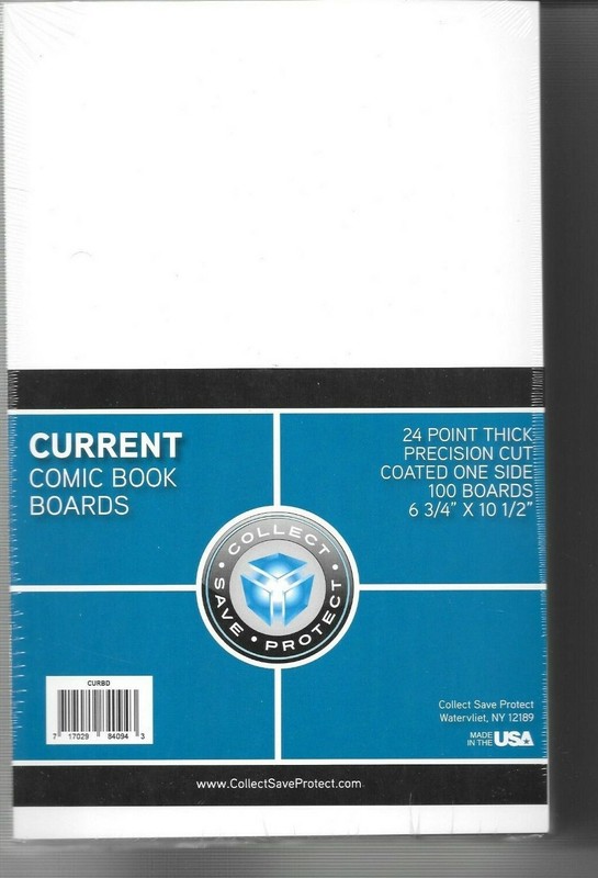 25 CURRENT SIZE COMIC BOOK BAGS AND 25 BACKING BOARDS FREE SHIPPING gallery