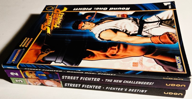 Street Fighter - Vol. 1 + 2 + 3 - Trade Paperback Lot 2003 UDON Comic Series gallery