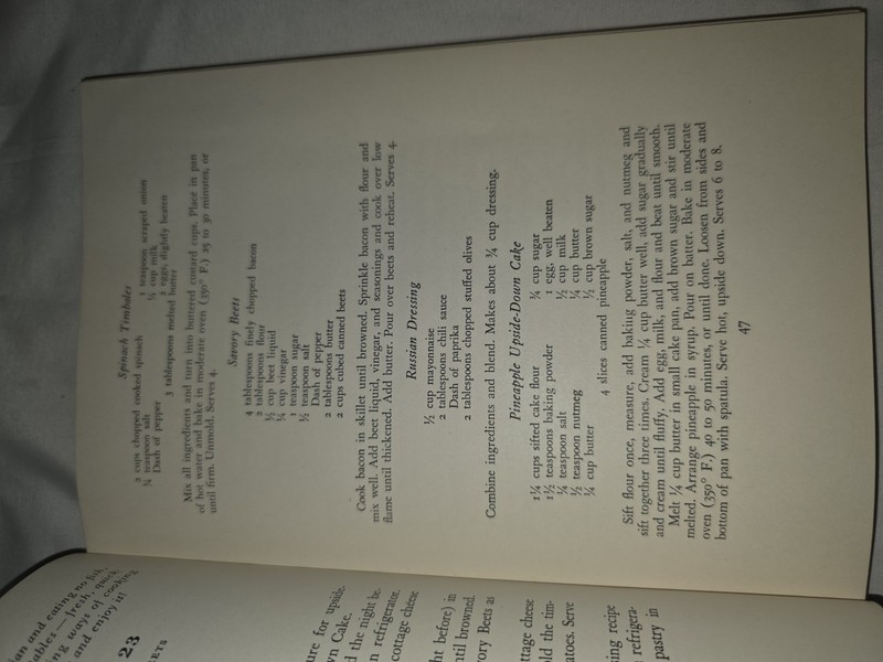 The Working Girl Must Eat Hazel Young 1942.Cookbook Hardcover gallery