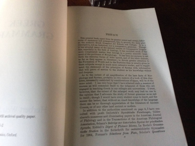Herbert Weir Smyth, Greek Grammar (2014, Paperback) VG gallery
