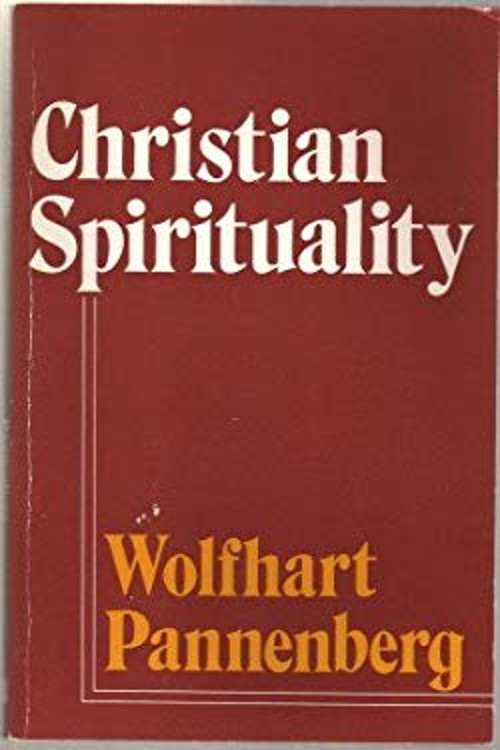 Christian Spirituality Paperback Wolfhart Pannenberg