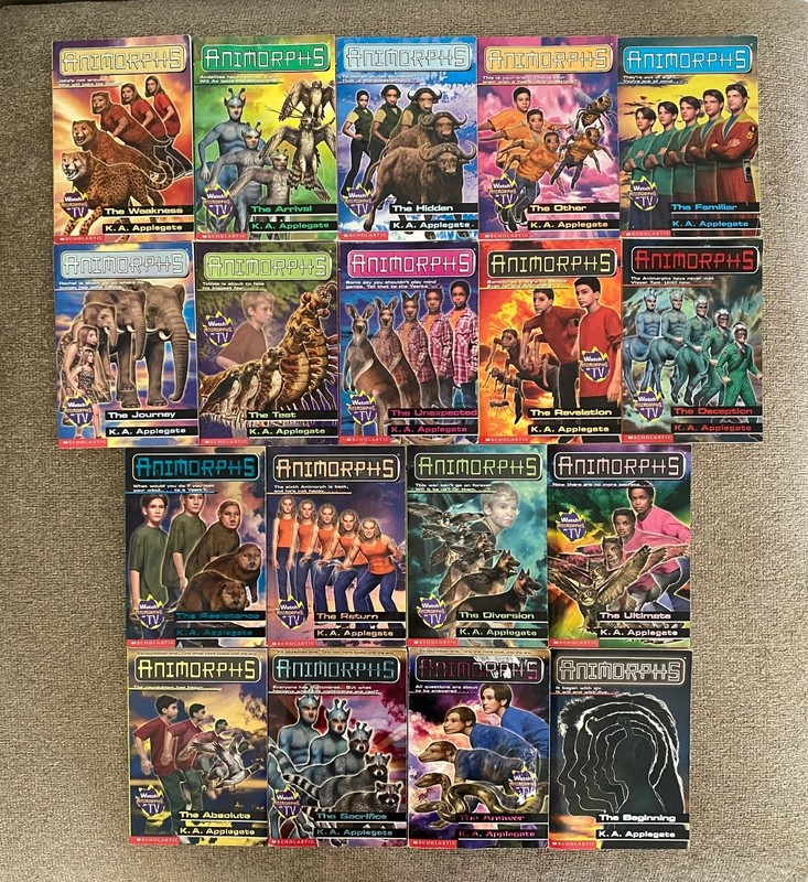 Animorphs Complete Series Lot Set of 65 Books 1-54 + 11 KA Applegate Megamorphs gallery